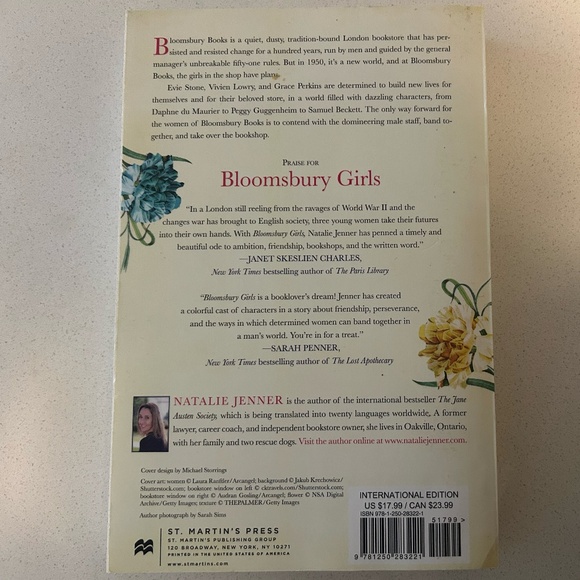 Bloomsbury Girls: A Novel by Natalie Jenner - Picture 2 of 2